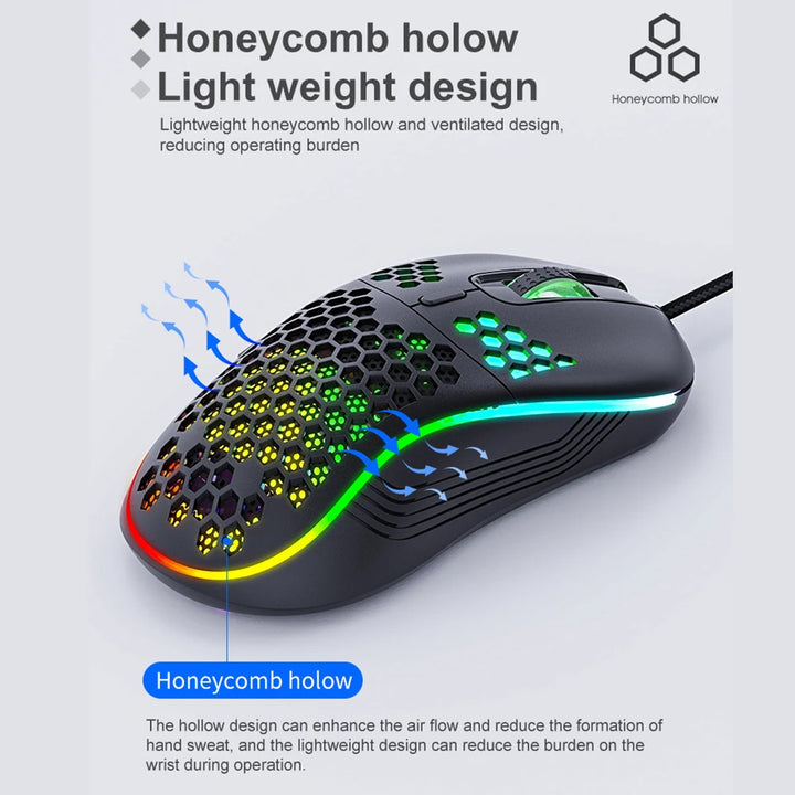 DIWROLY Gaming Mouse Mechanical