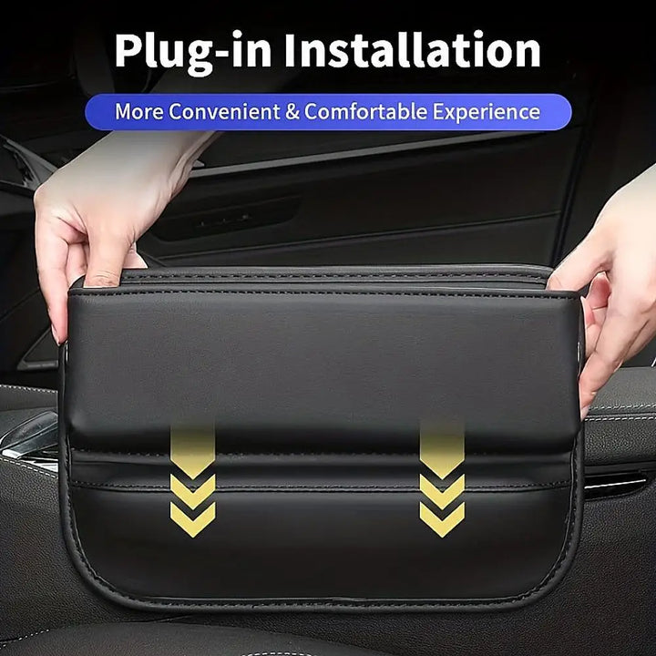 Universal Car Seat Gap Organizer PU