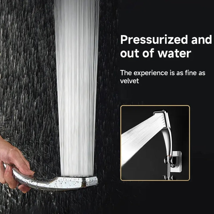 100 Holes Pressurized Showerhead Hand