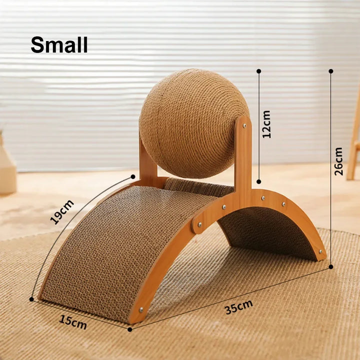 Ball Wooden Cat Scratcher