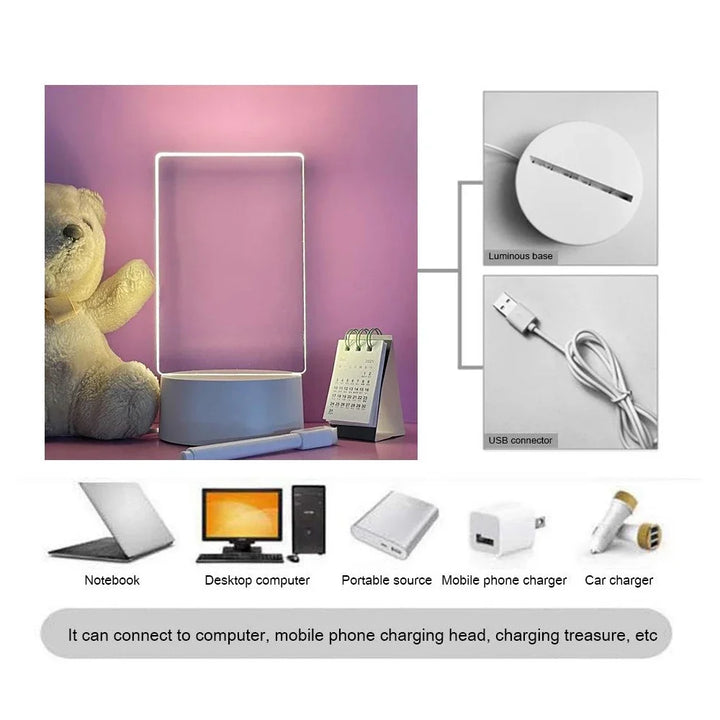 Creative LED Note Board