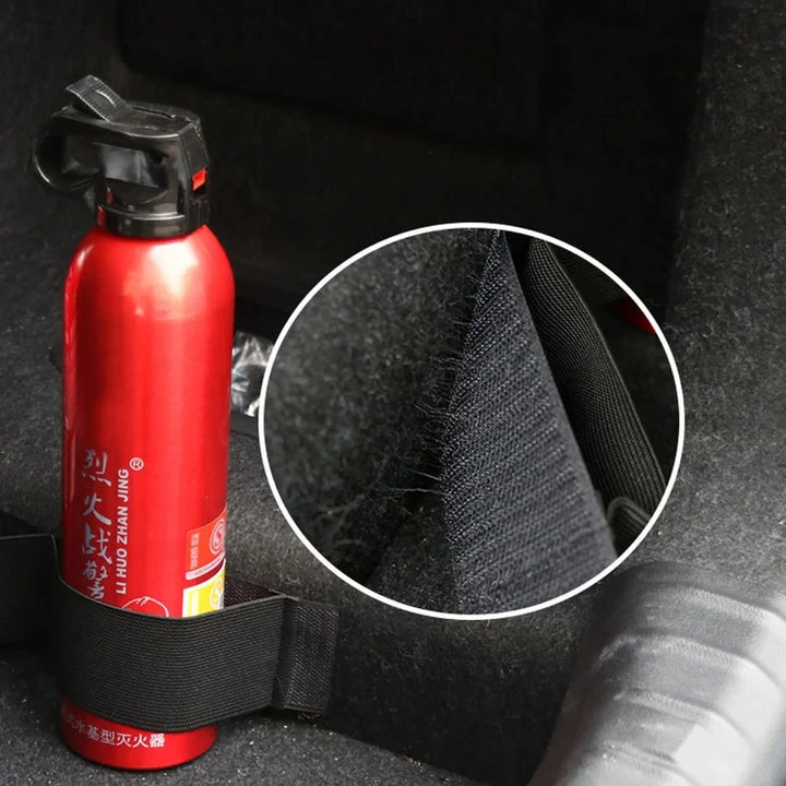 Car Trunk Storage Fixed Belt Nylon Fire Extinguisher Storage Fixing