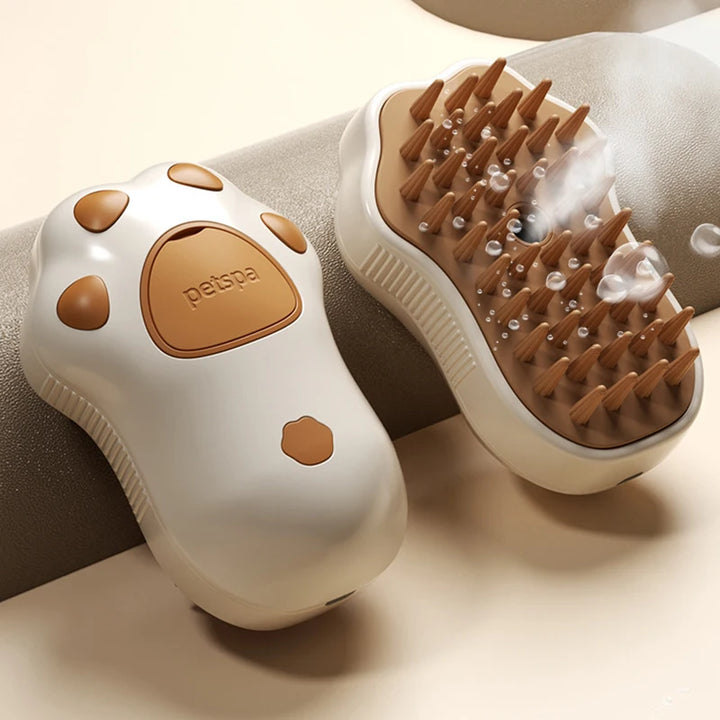 Steamy Pet Dog Brush Cat Steam Brush