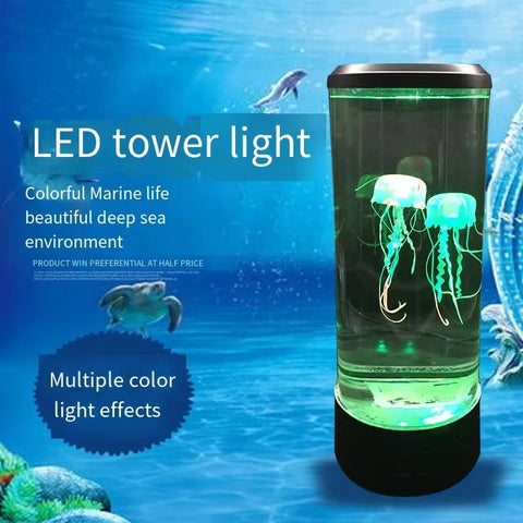 Jellyfish Lamp Color-Changing LED