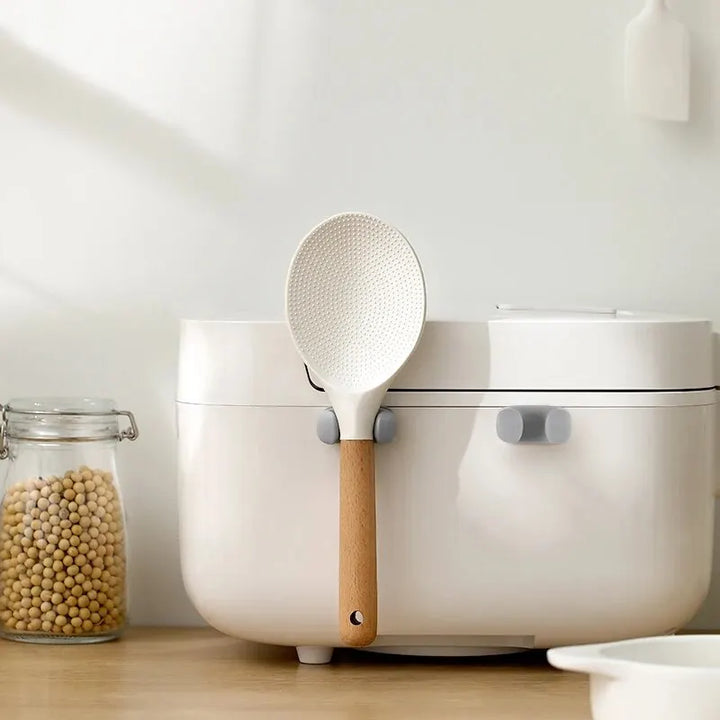 Rice Spoon Holder Silicone Storage Rack