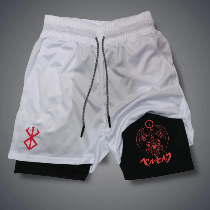2 in 1 Compression Shorts