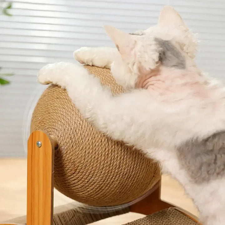 Ball Wooden Cat Scratcher