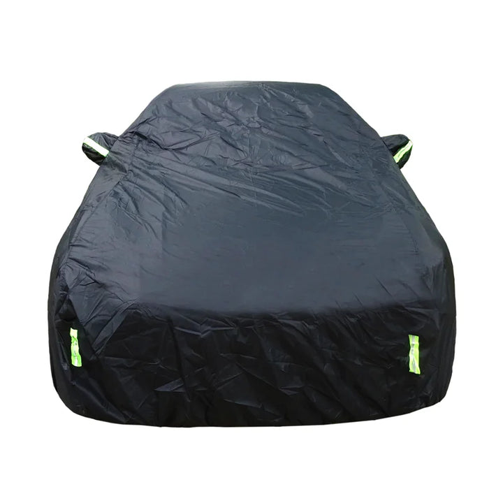 Car Cover Full Exterior Black Auto Cover Sunshade