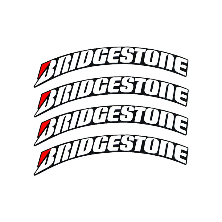 Tire Lettering Sticker Permanent  15-24