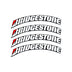 Tire Lettering Sticker Permanent  15-24