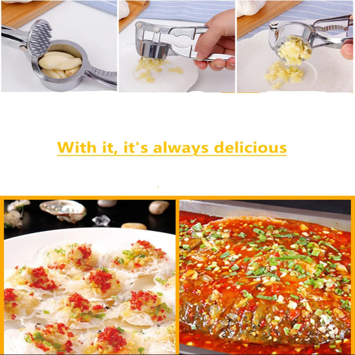 Garlic Press Crusher