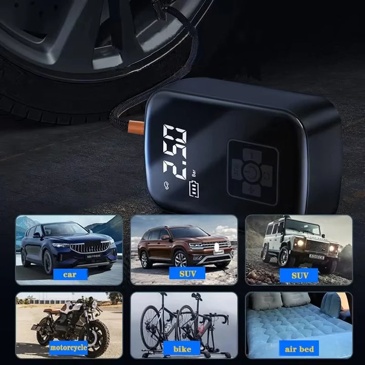 Wireless And Wired Car Air Compressor
