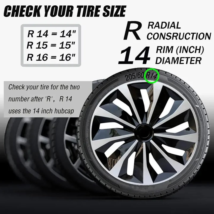 Universal Wheel Cover Hubcap Replacement