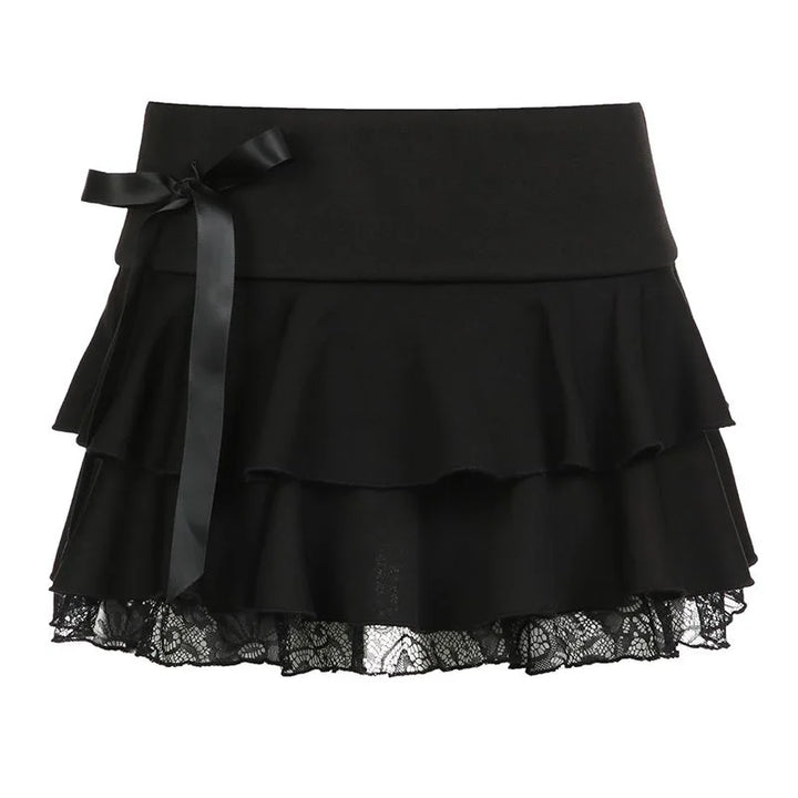 Goth Y2K Black Lace