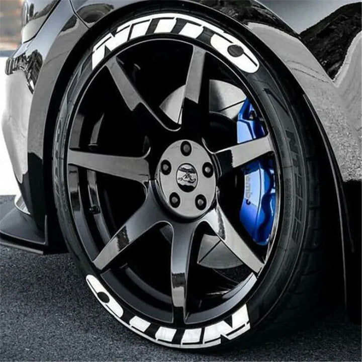 3D Car Tires & Wheel Stickers