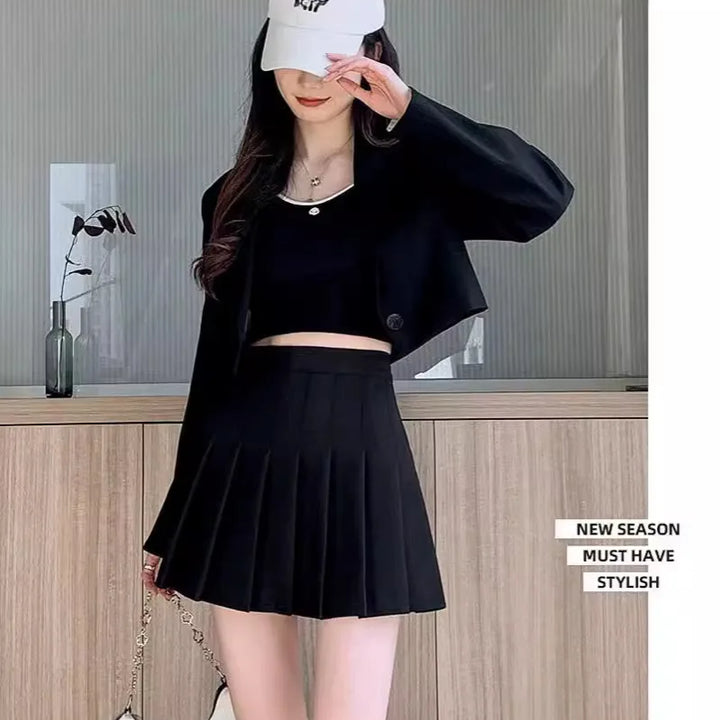 HUAZHENMIAN Mini Skirts