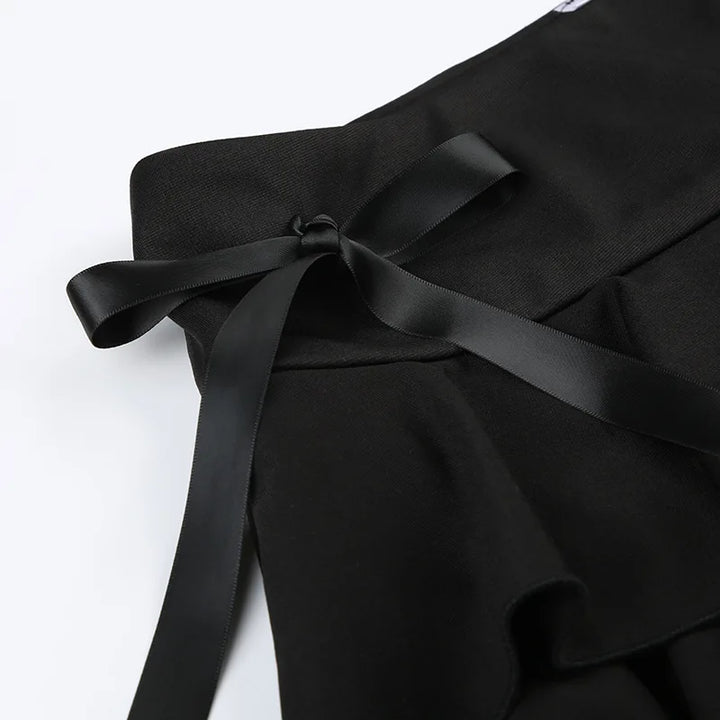 Goth Y2K Black Lace