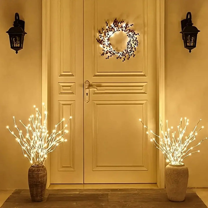 White Birch Branch Lights Battery Operated