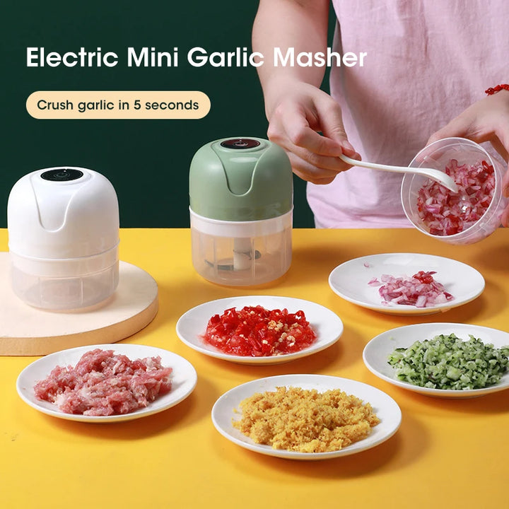 250ml Garlic Masher Crusher Electric