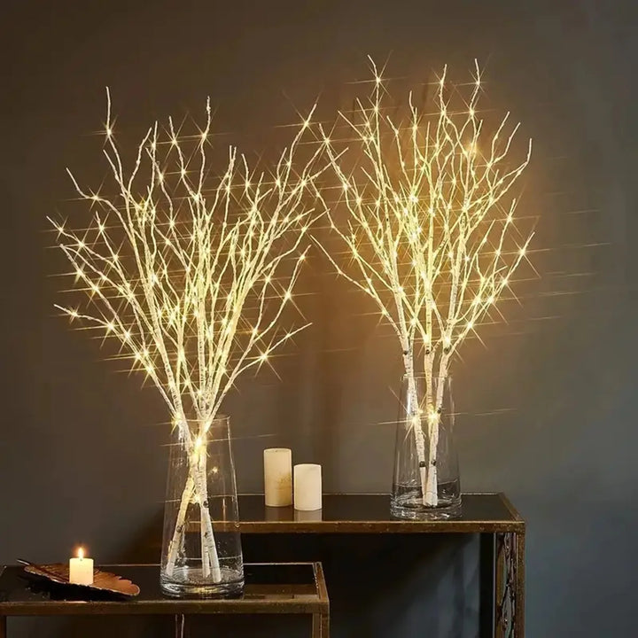 White Birch Branch Lights Battery Operated