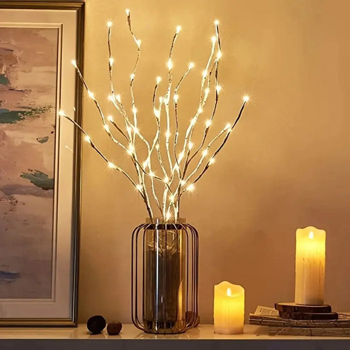 White Birch Branch Lights Battery Operated