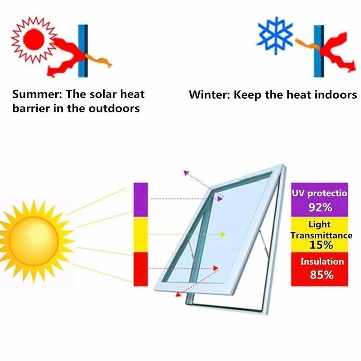 Window Tint Film Glass Sticker Sun