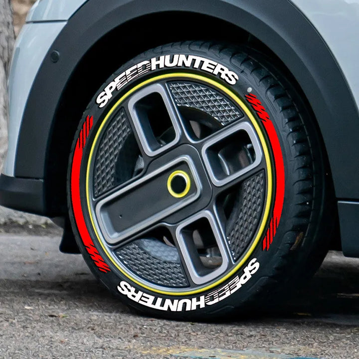 3D Car Tires & Rim Stickers