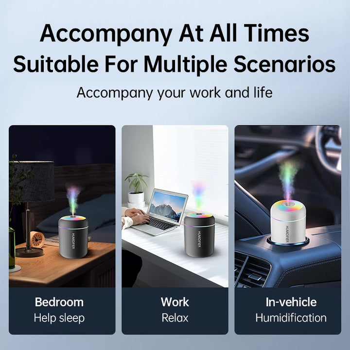 180ML Mini Air Humidifier USB Electric Aroma