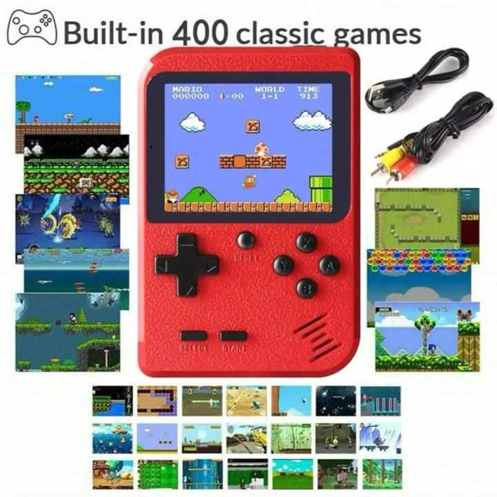 Red Retro Classic Games
