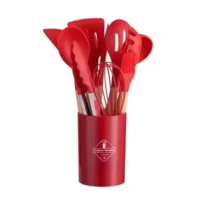 12Pcs Silicone Cooking Utensils