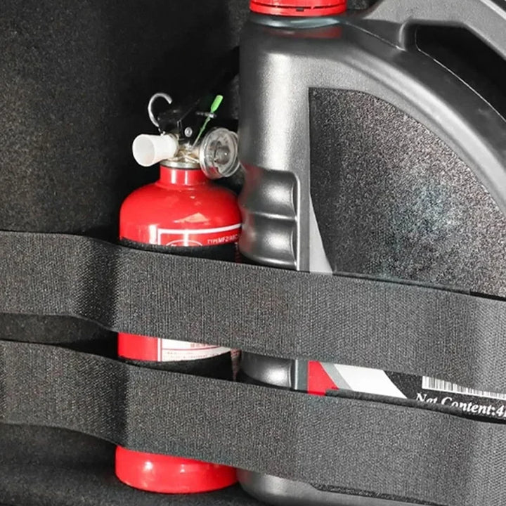 Car Trunk Storage Fixed Belt Nylon Fire Extinguisher Storage Fixing