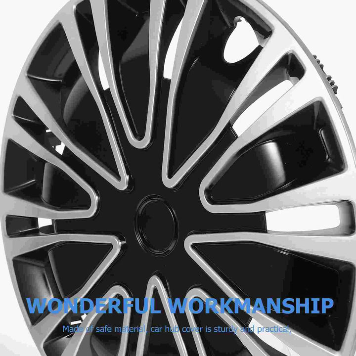 15 Inch Red Black Wheel Covers