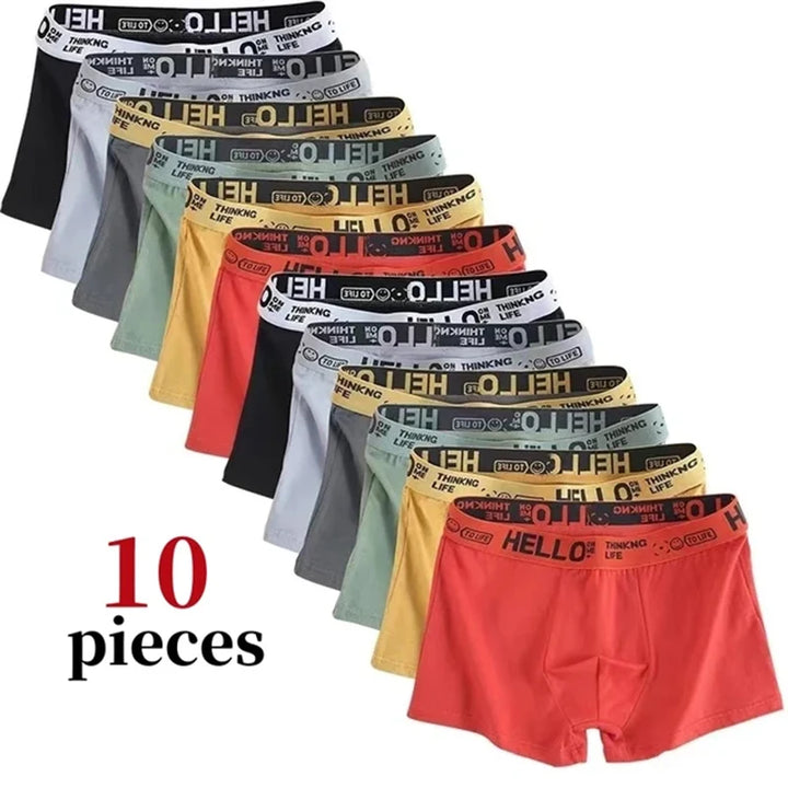 10Pcs/Men's Polyester