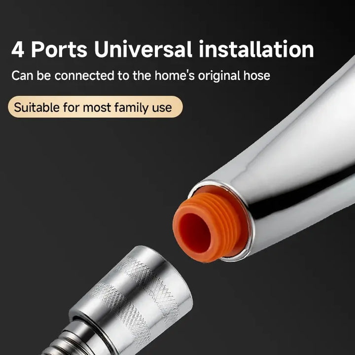100 Holes Pressurized Showerhead Hand