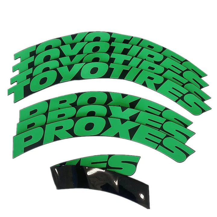 3D Car Tires & Wheel Stickers