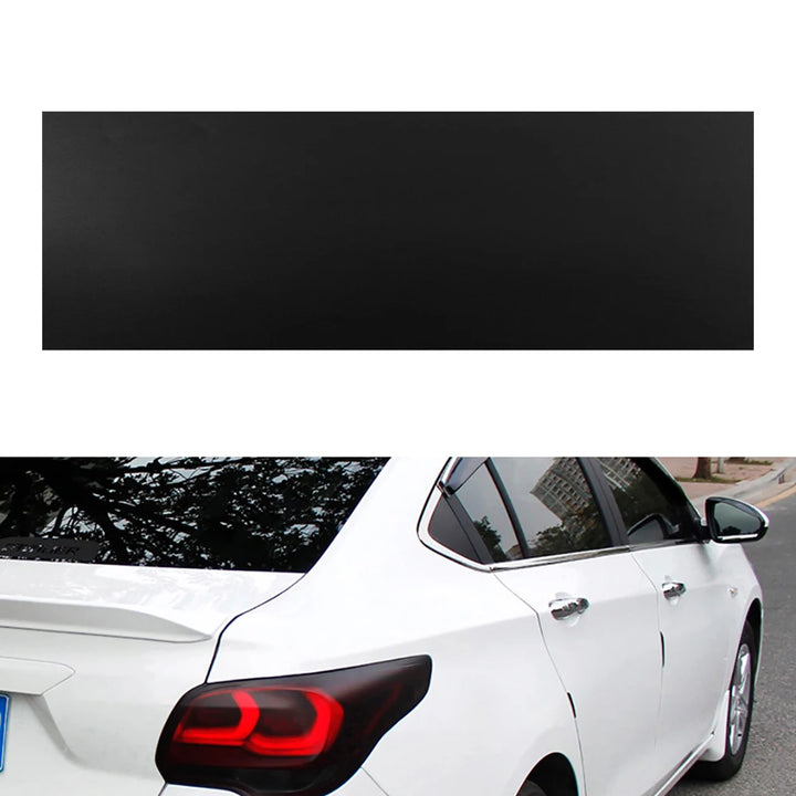 Matt Black Car Light Headlight Taillight