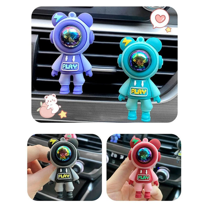 Car Air Outlet Perfume Clip Cartoon Astronaut Air