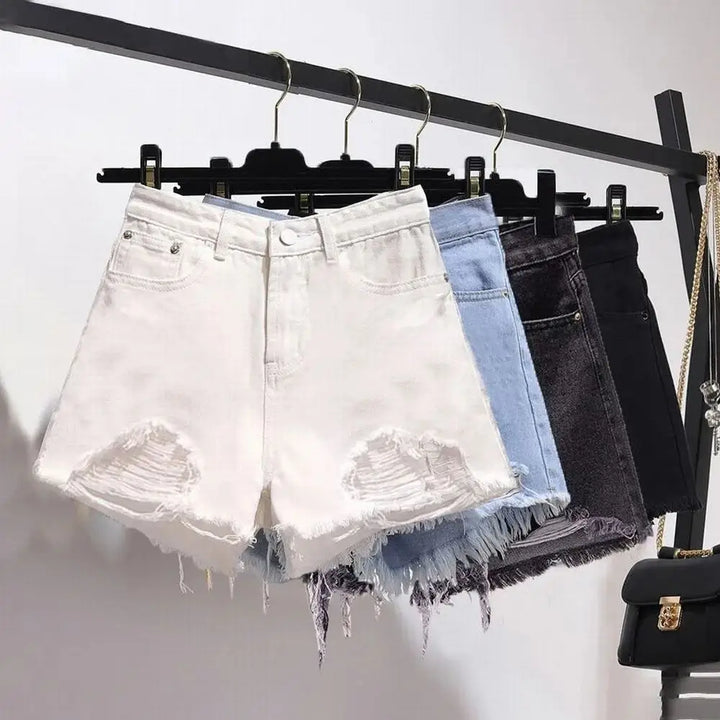 Tsingyi Y2K Hole Shorts