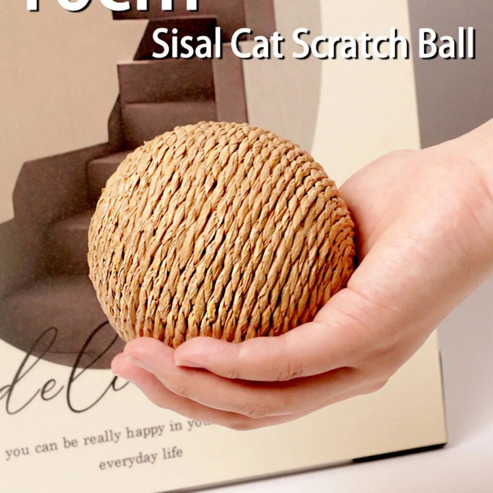 Cat Scratching Ball