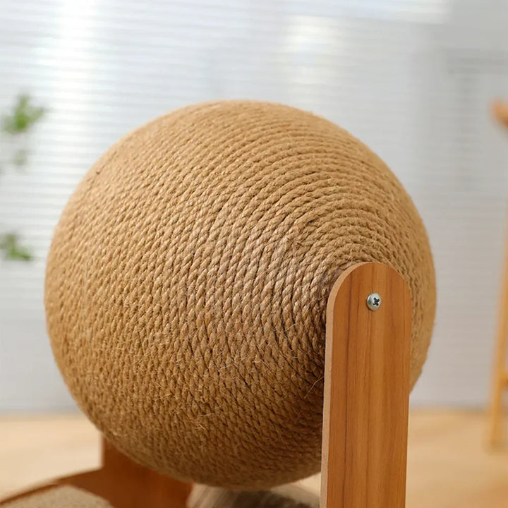 Ball Wooden Cat Scratcher