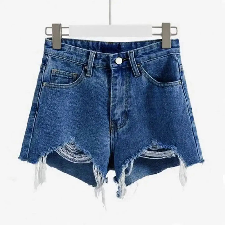 Tsingyi Y2K Hole Shorts