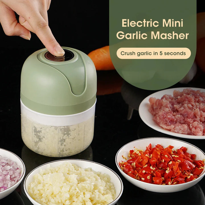 250ml Garlic Masher Crusher Electric
