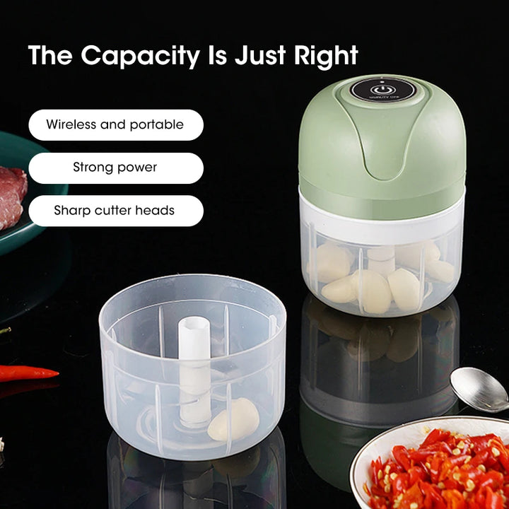 250ml Garlic Masher Crusher Electric