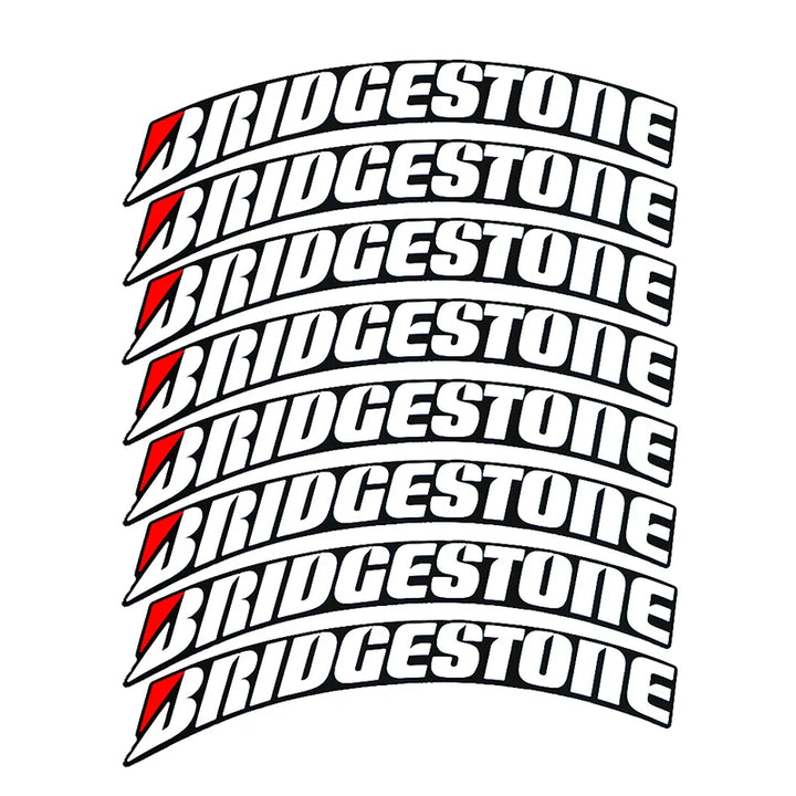 Tire Lettering Sticker Permanent  15-24