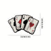 Poker Spades A Pattern Motorcycle Decals