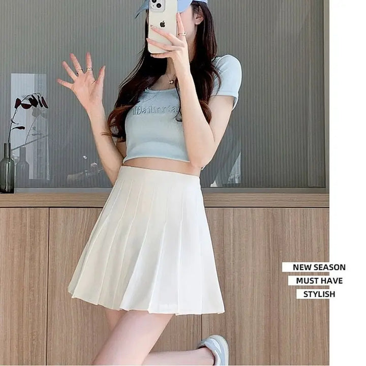 HUAZHENMIAN Mini Skirts