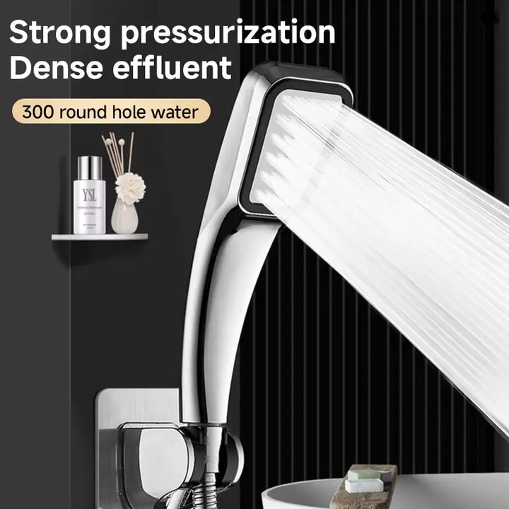 100 Holes Pressurized Showerhead Hand
