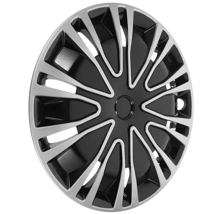15 Inch Red Black Wheel Covers