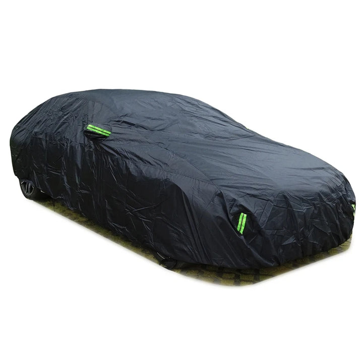 Car Cover Full Exterior Black Auto Cover Sunshade